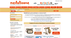 Desktop Screenshot of medalioane.ro